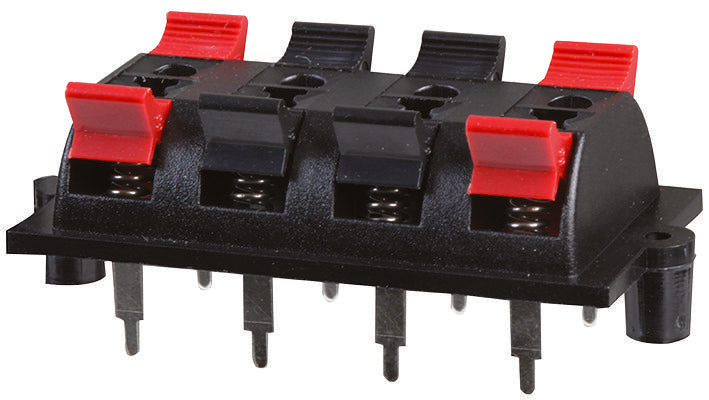 FE6930 PUSH TERMINAL, CABLE, SPRING, 8WAY CLIFF ELECTRONIC COMPONENTS
