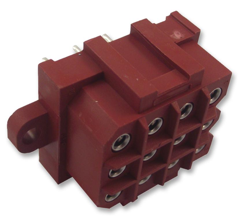 207528-9 WTB CONN, RCPT, 12POS, 4ROW, 5MM AMP - TE CONNECTIVITY