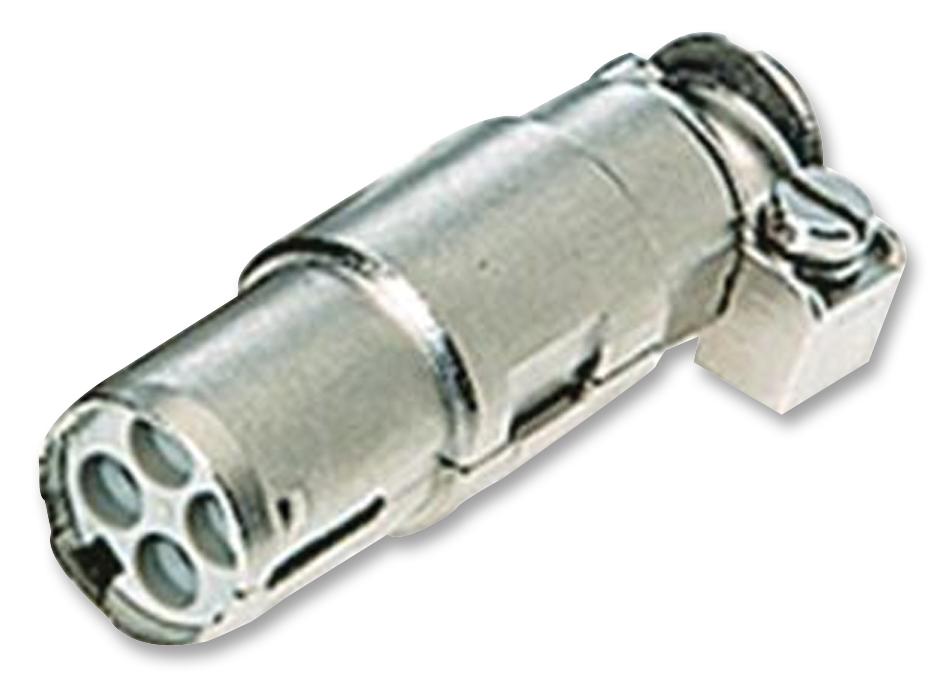 09 15 004 3113 CONTACT, SOCKET, QUINTAX, 26-14 AWG, 4P HARTING