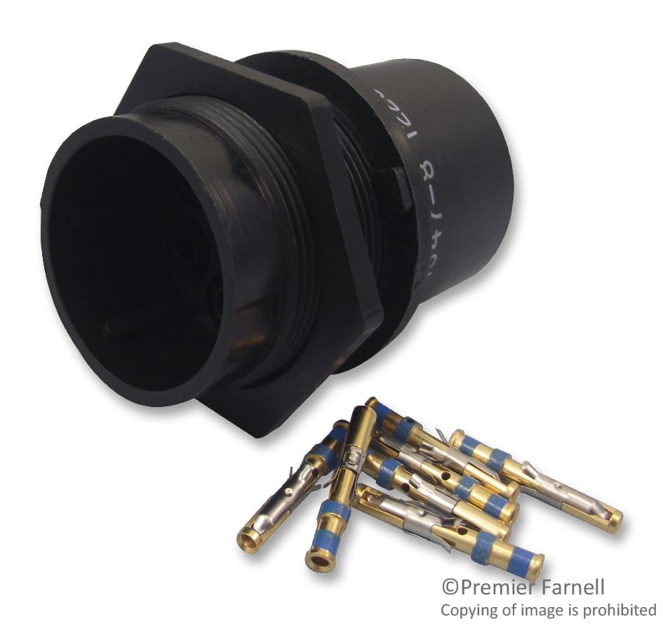 861647-8 CONNECTOR, RECEPTACLE, CIRCULAR, 7WAY AMP - TE CONNECTIVITY
