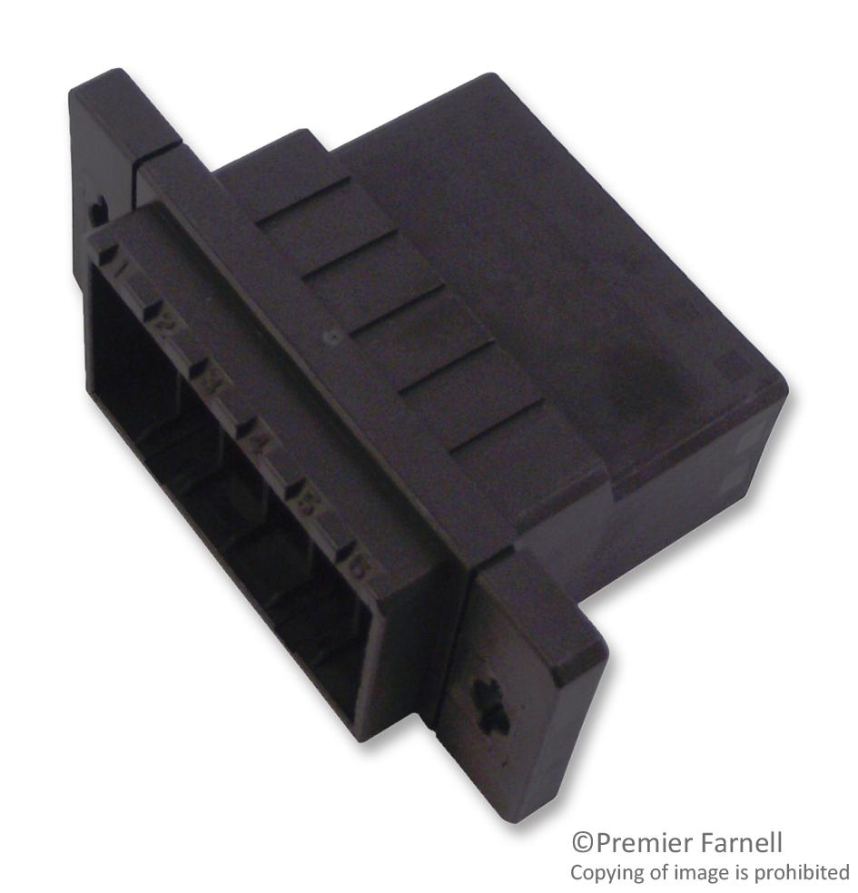 917241-6 CONNECTOR HOUSING, PLUG, 12WAYS AMP - TE CONNECTIVITY