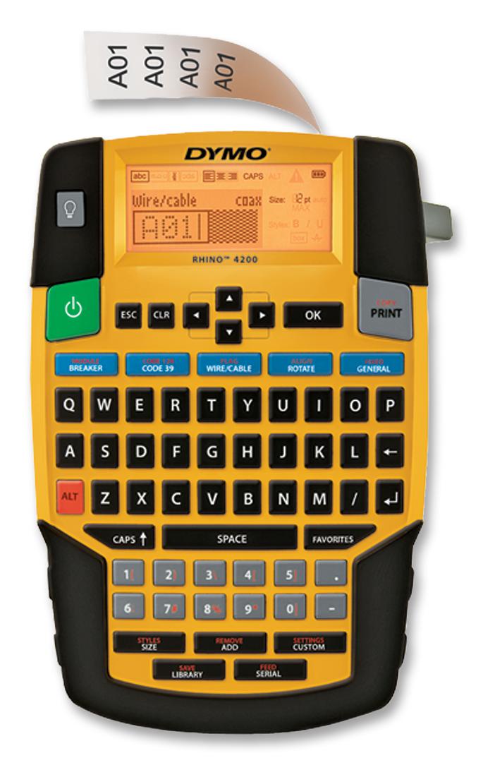 S0955990 LABEL WRITER, QWERTY, RHINO4200, EU DYMO