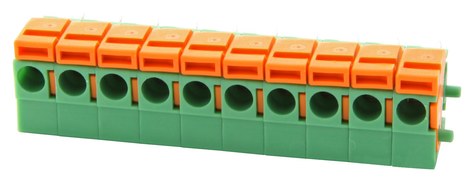 FFKDS/H1-5,08 TERMINAL BLOCK, WIRE TO BRD, 1POS, 18AWG PHOENIX CONTACT