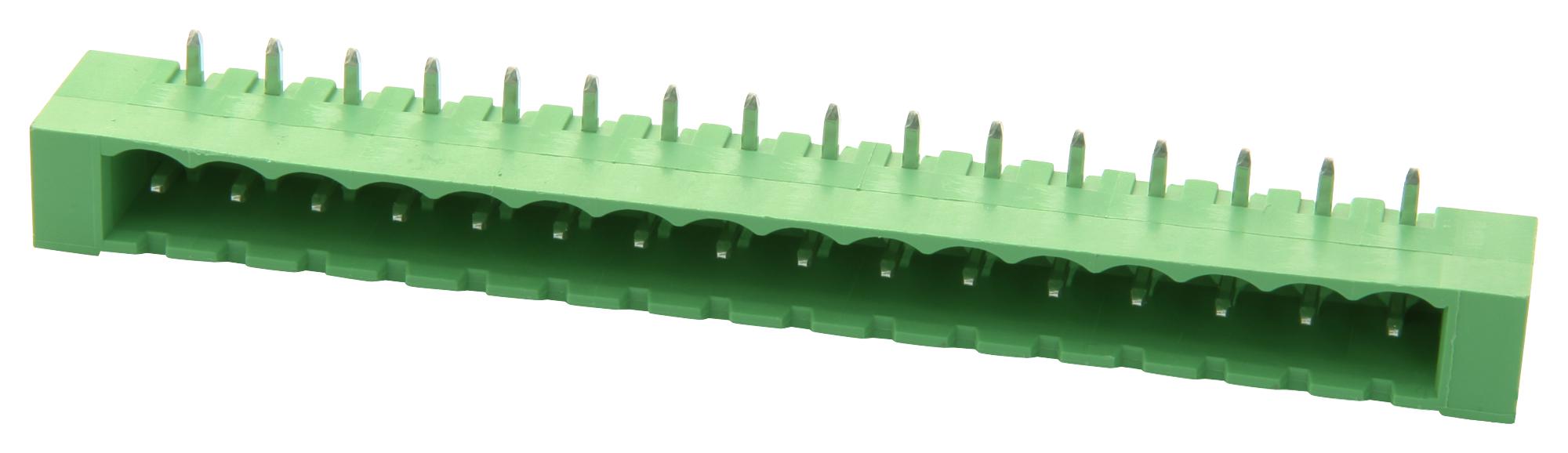 MSTBA 2,5/16-G-5,08-LR TERMINAL BLOCK, HEADER, 16POS, TH PHOENIX CONTACT