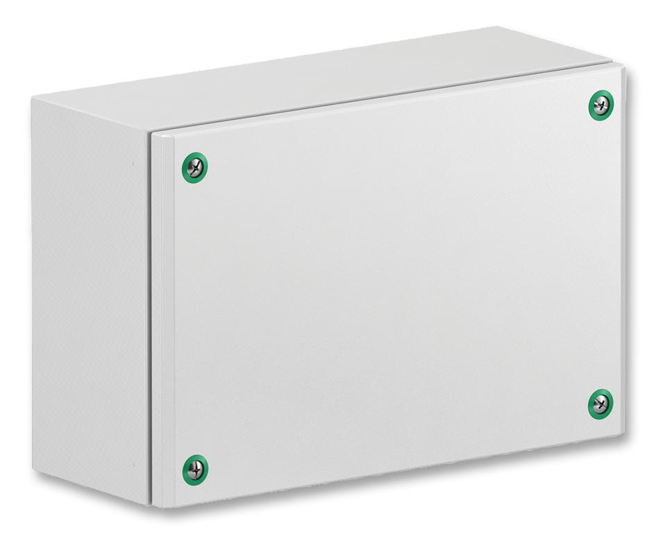 NSYSBM15308 ENCLOSURE, STEEL, GREY, 150X300X80MM SCHNEIDER ELECTRIC