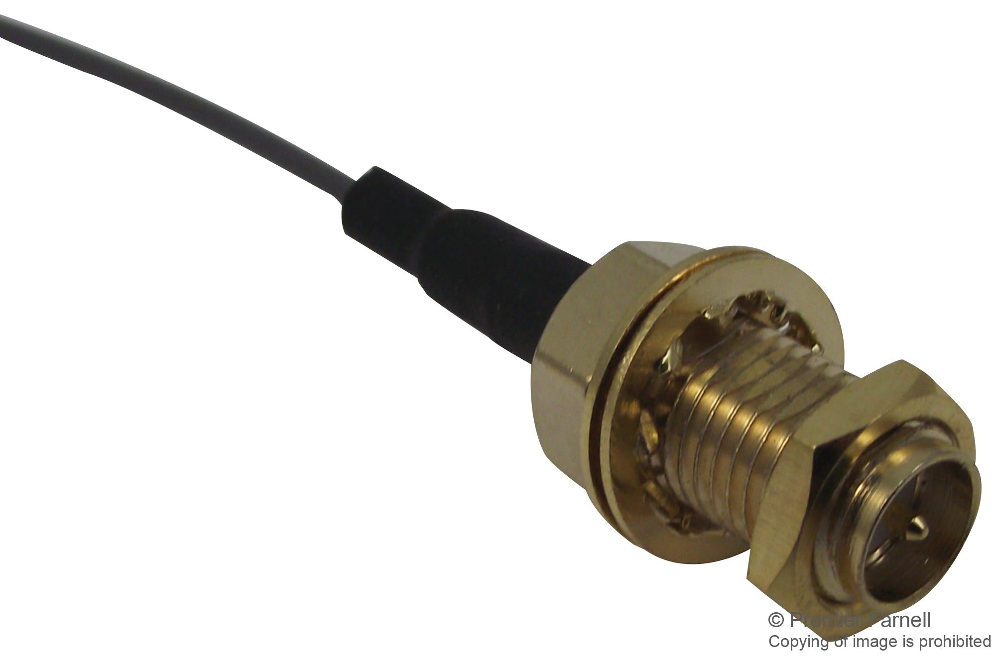 080-0001 CABLE, UFL TO SMA RP FEMALE BULKHEAD LS RESEARCH