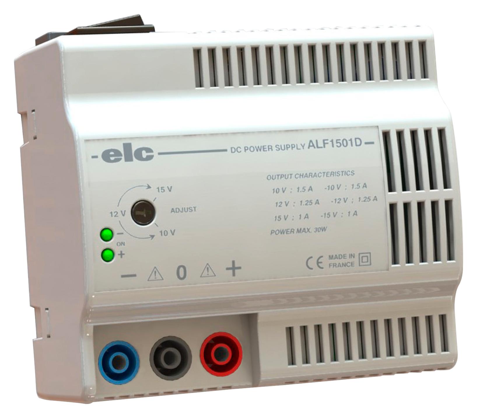 ALF1501D POWER SUPPLY, 1CH, 24V, 2.5A, ADJUSTABLE ELC