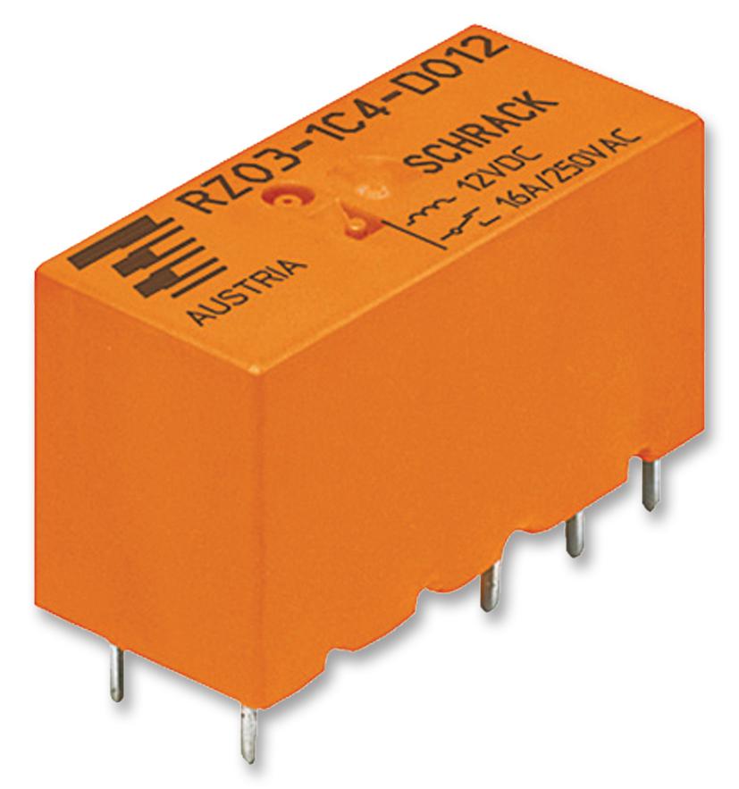 RZ03-1A4-D024 RELAY, SPST-NO, 250VAC, 16A SCHRACK - TE CONNECTIVITY