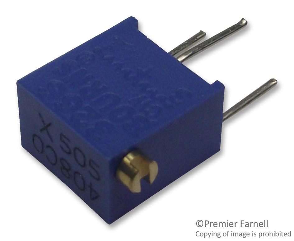 3266X-1-200LF TRIMMER, POT, 20 OHM, 10%, 12TURN, TH BOURNS