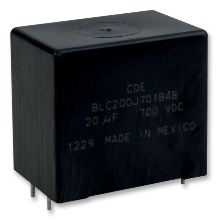 BLC200J701B4B CAP, 20µF, 700V, 5%, PP CORNELL DUBILIER