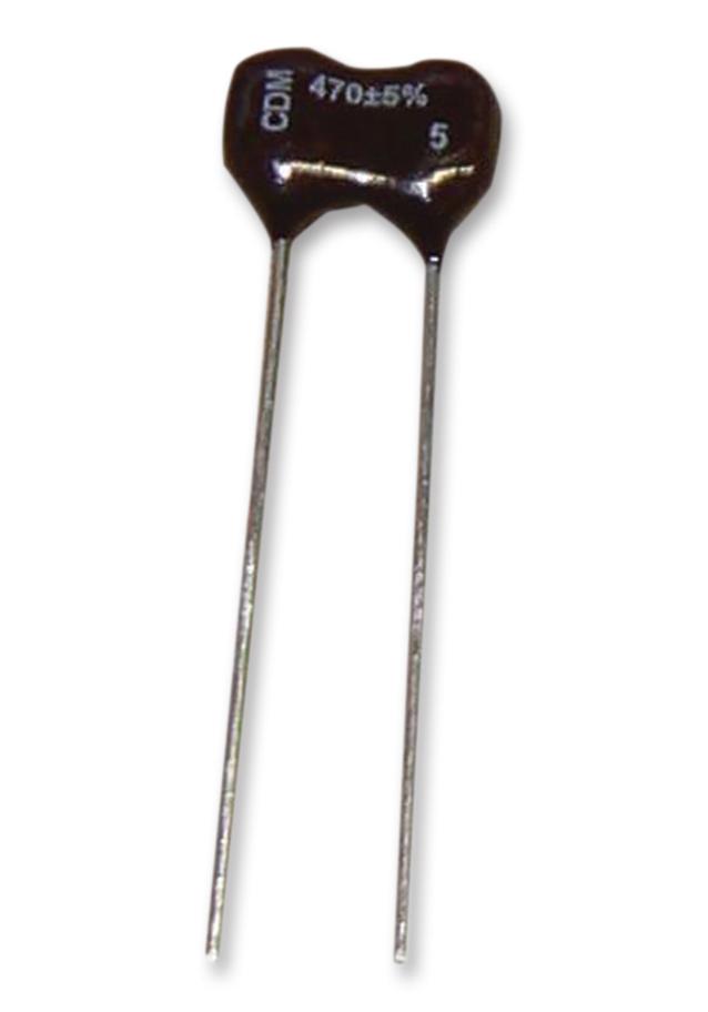 CD15ED470JO3F CAP, 47PF, 500V, 5% CORNELL DUBILIER