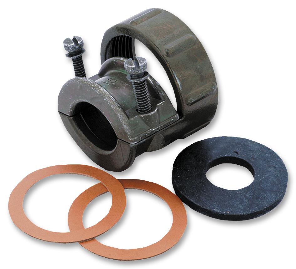 97-3057-10-6 CIRCULAR CABLE CLAMP, SIZE 18 , DIECAST AMPHENOL INDUSTRIAL