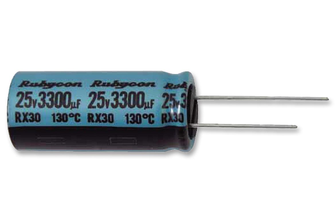 400RX304R7M8X20 CAP, 4.7µF, 400V, 20% RUBYCON