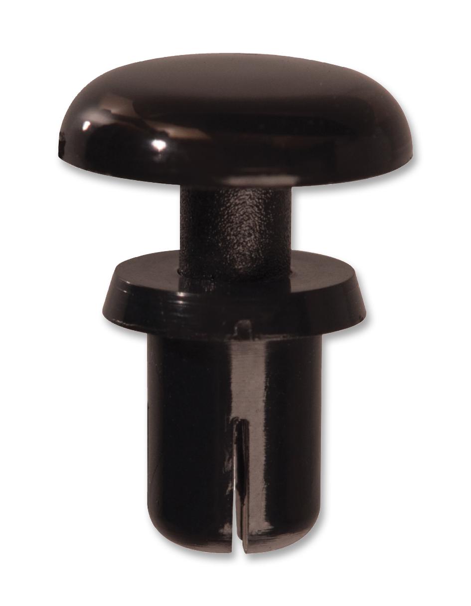 TRSR 3145 B SNAP RIVET, NYLON 6, 3.1MM, BLACK TR FASTENINGS