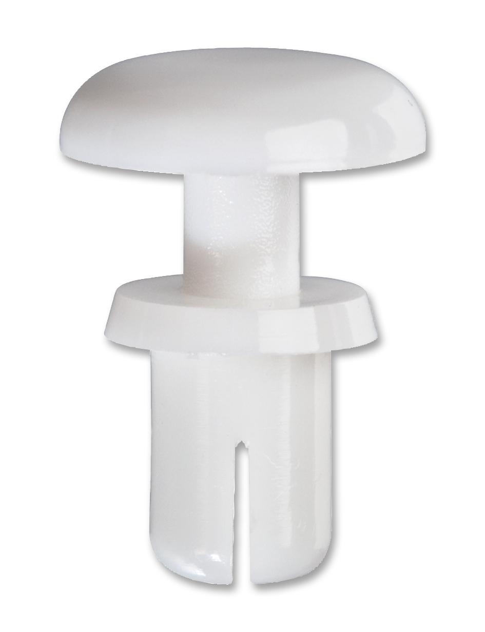 TRSR2632W SNAP RIVET, NYLON 6, 2.6MM, 3.2MM, PK100 TR FASTENINGS