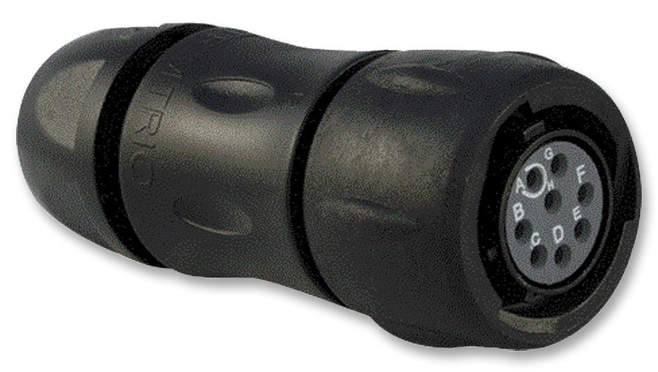 UTS6JC12E8S CIRCULAR CONNECTOR, PLUG, 8 WAY, CABLE SOURIAU-SUNBANK / EATON