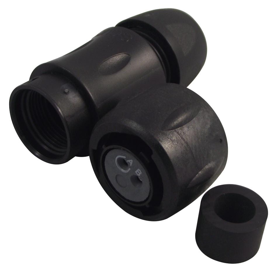 UTS6JC12E2S CIRCULAR CONNECTOR, PLUG, 2 WAY, CABLE SOURIAU-SUNBANK / EATON