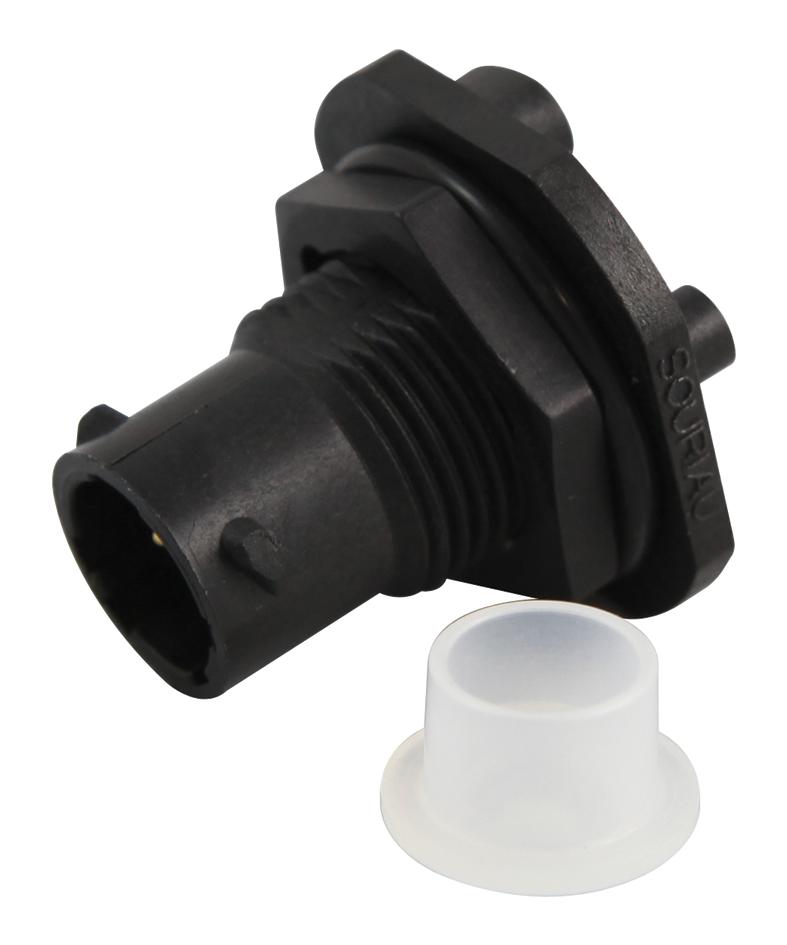 UTS78E2P CIRCULAR, RECEPTACLE, 2 WAY, JAM NUT SOURIAU-SUNBANK / EATON