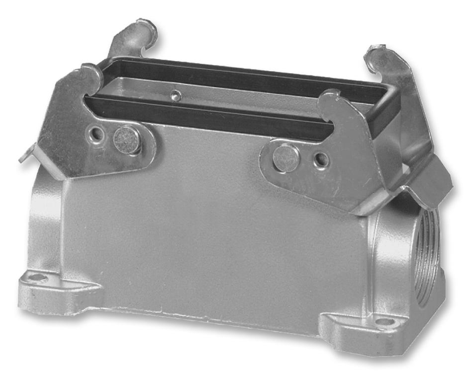 C146 10N016 600 1 HOUSING, DOUBLE SIDE ENTRY, E16, 2 LEVER AMPHENOL SINE/TUCHEL