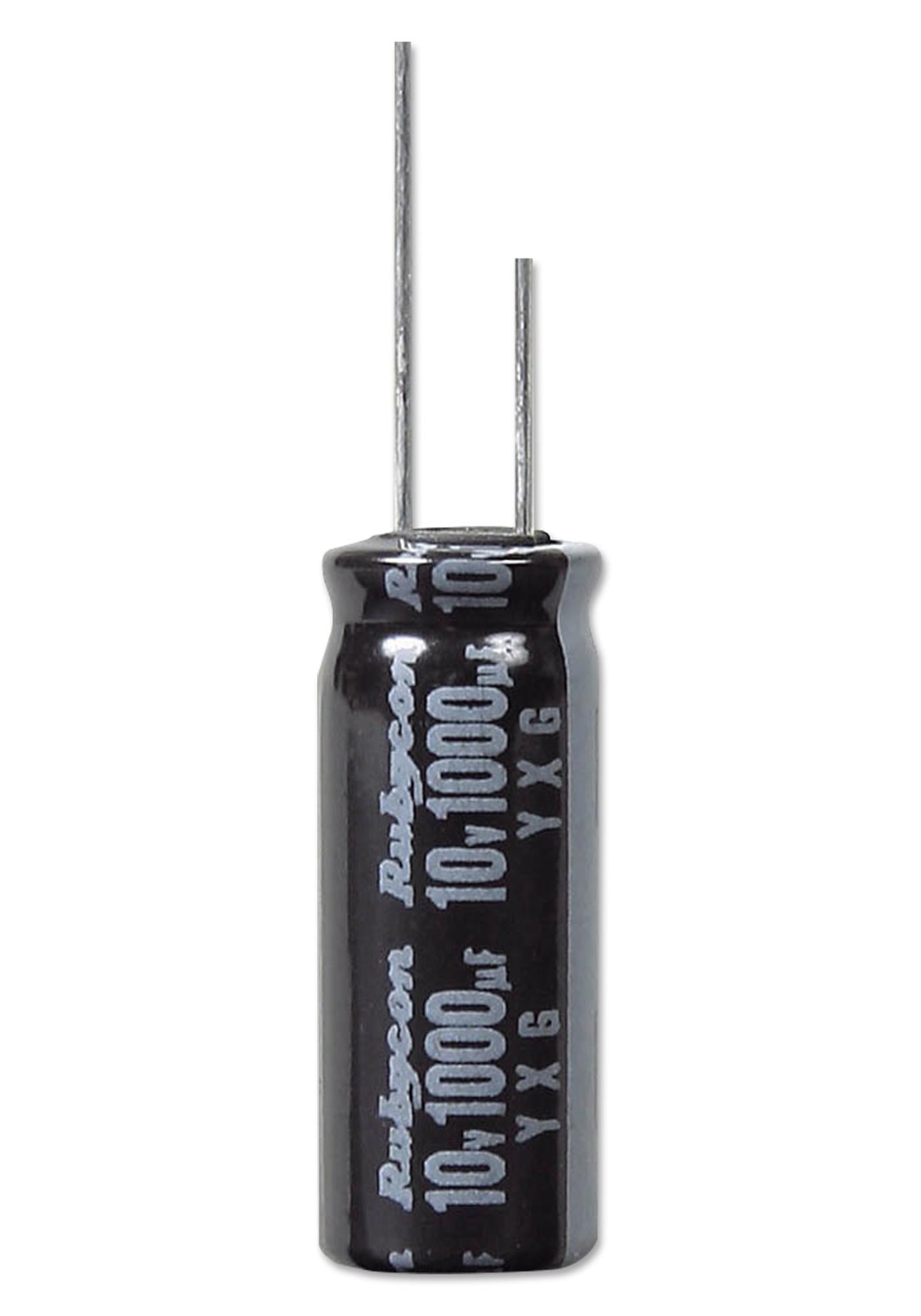 16YXG1000MEFC10X20 CAP, 1000µF, 16V, 20% RUBYCON