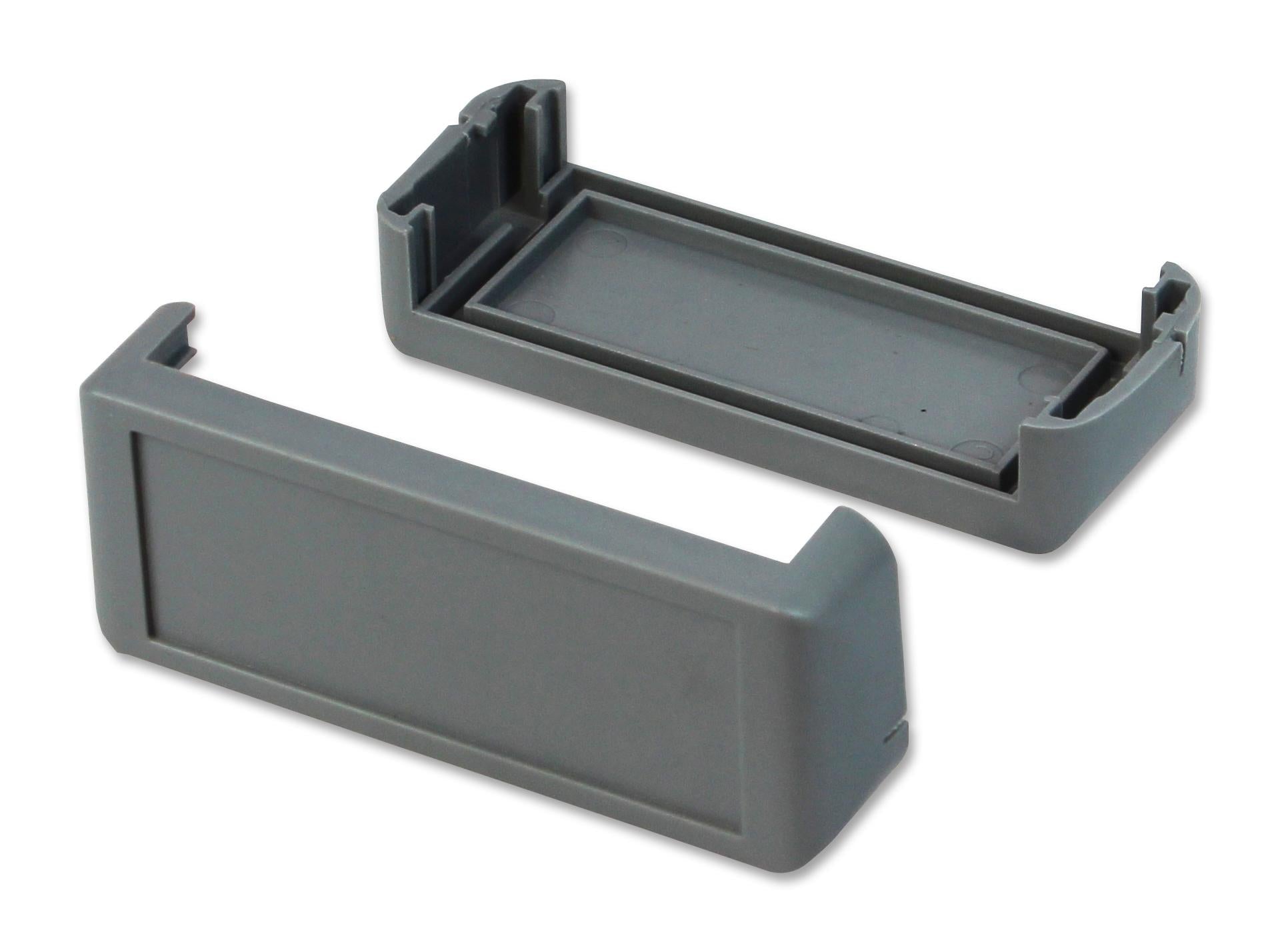 CHH64E2DG END CAPS, 30MM, DARK GREY, PAIR CAMDENBOSS