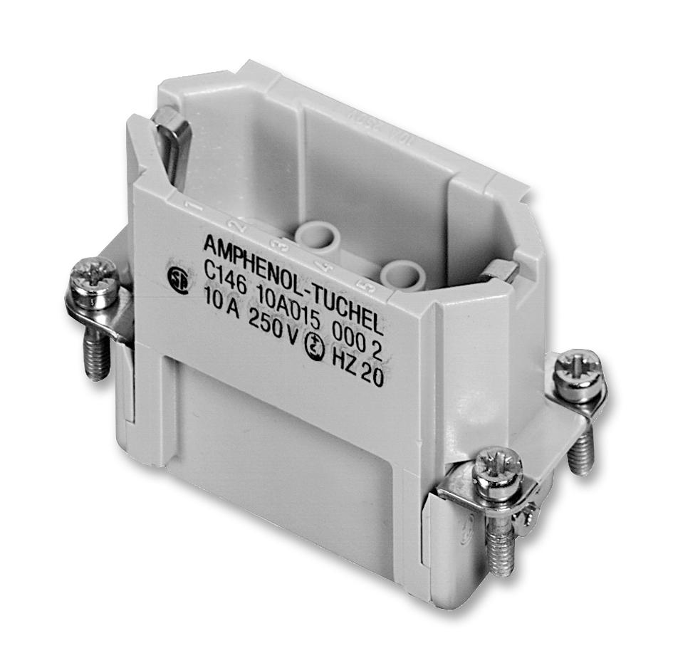 C146 10A015 000 2 INSERT, PLUG, 15+PE WAY, CRIMP AMPHENOL SINE/TUCHEL