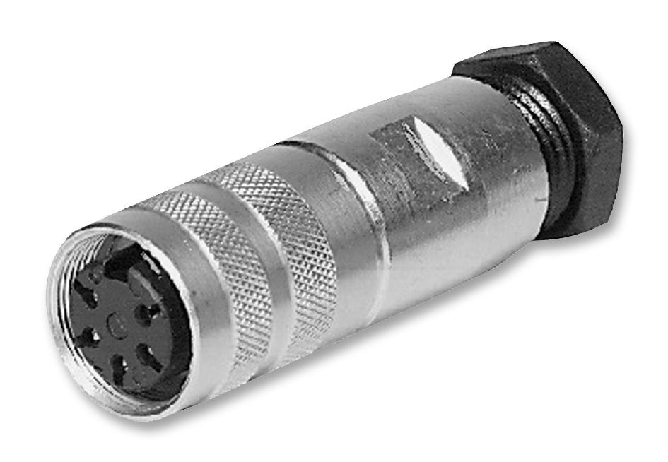 C091 31D107 100 2 CIRCULAR, RECEPTACLE, 7 WAY, CABLE AMPHENOL SINE/TUCHEL