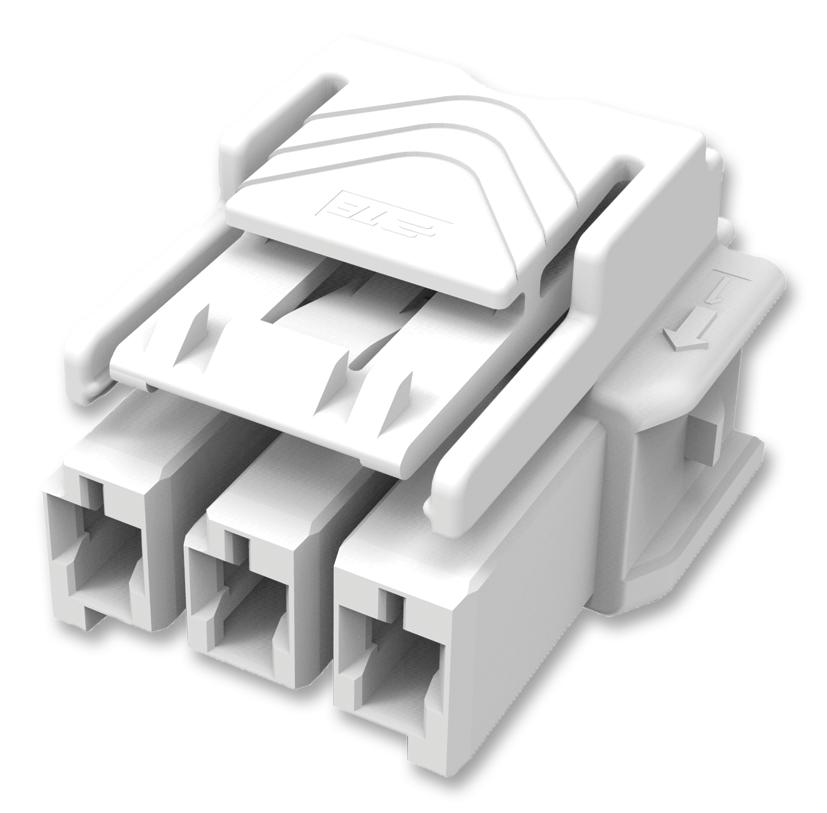 1-1971776-4 CONNECTOR, HOUSING, PLUG, 8 WAY, PBT AMP - TE CONNECTIVITY