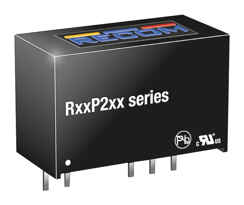 R24P212S DC-DC CONVERTER, 12V, 0.67A RECOM POWER