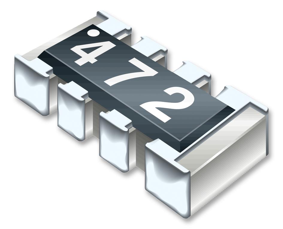 CAY10-104J4LF RESISTOR N/W, 4RES, 100KOHM, 5%, SMD BOURNS