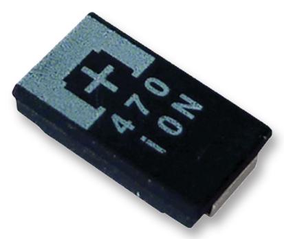 10TPC100M CAP, 100µF, 10V, 20%, 2917 PANASONIC