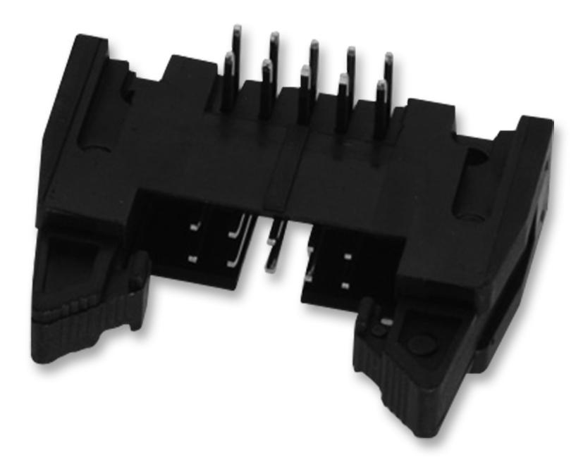 61201422121 HEADER, 2.54MM, MALE, LATCH, 14WAY WURTH ELEKTRONIK