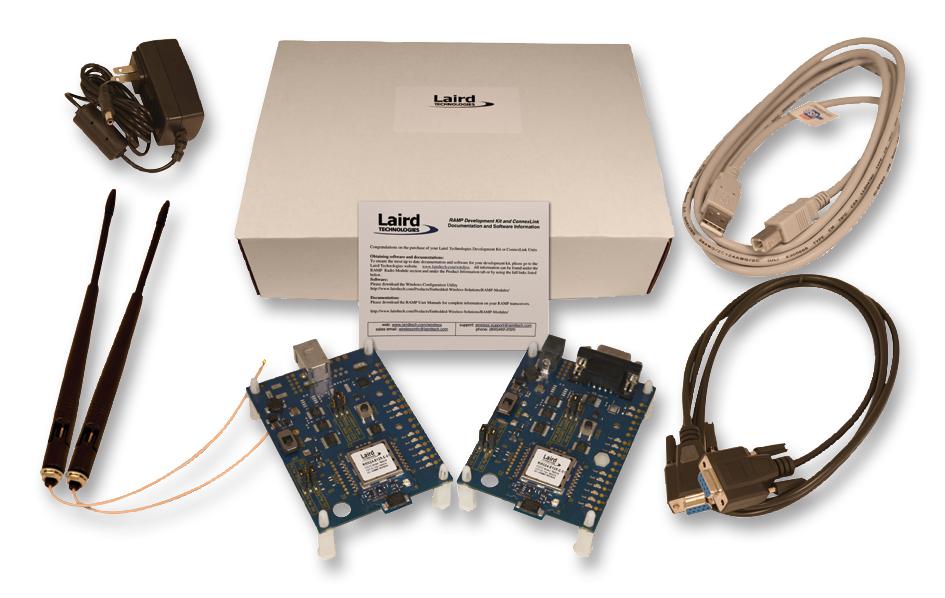 DVK-RM024-CE EVALUATION BRD, RAMP 2.4GHZ WIRELESS MOD LAIRD CONNECTIVITY
