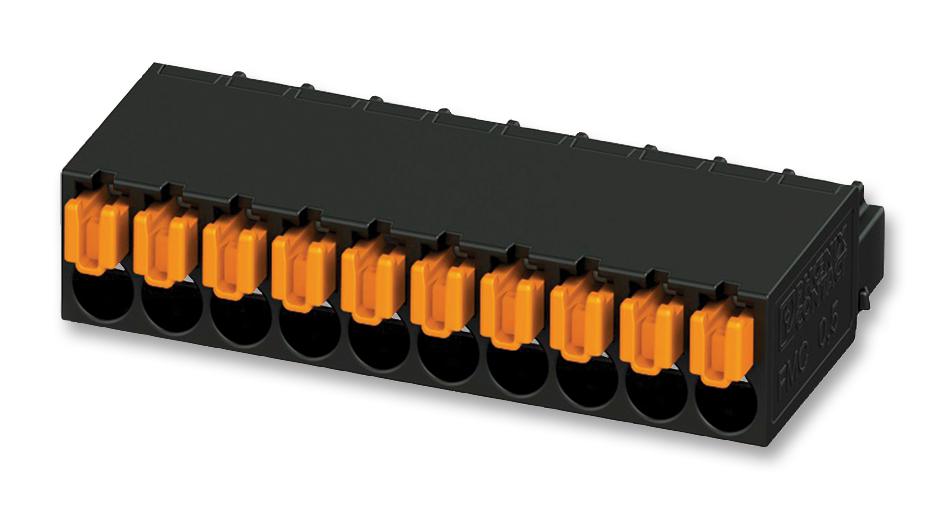 FMC 0,5/ 2-ST-2,54 TERMINAL BLOCK, PLUGGABLE, 2POS PHOENIX CONTACT