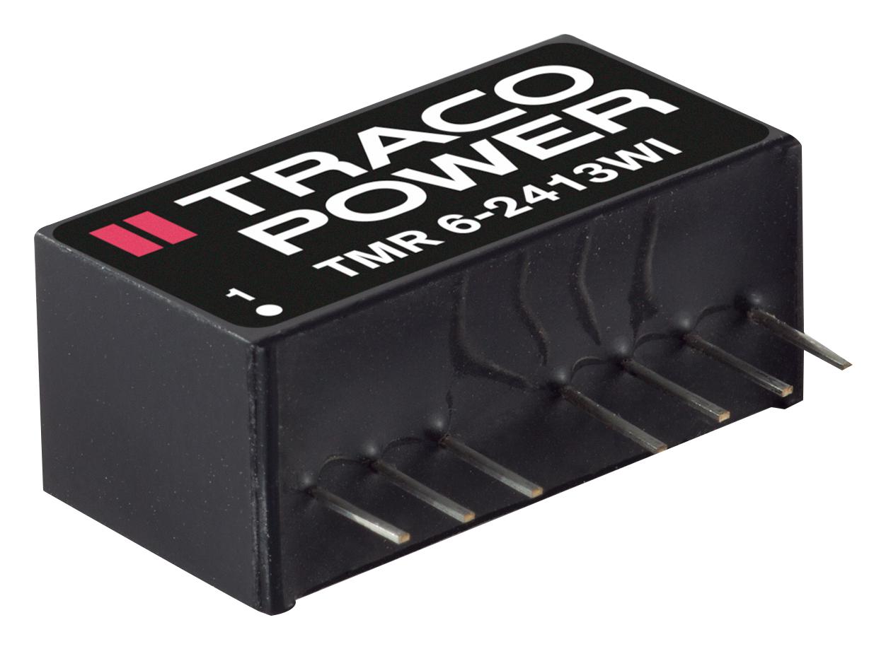 TMR 6-2410WI DC/DC CONVERTER, 6W, 3.3V, 1.5A TRACO POWER