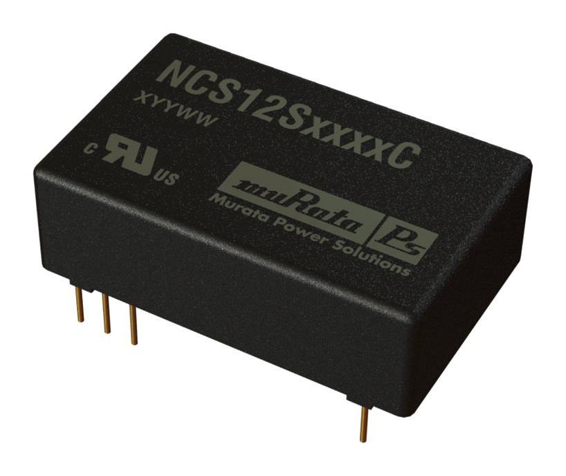 NCS12S1215C DC/DC CONVERTER, 12W, 15V, 0.8A MURATA POWER SOLUTIONS