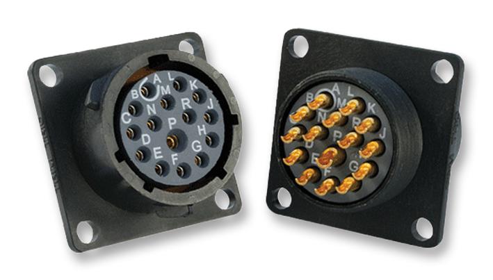 UTS014E15S CONNECTOR, CIRCULAR, RCPT, 15POS, PANEL SOURIAU-SUNBANK / EATON