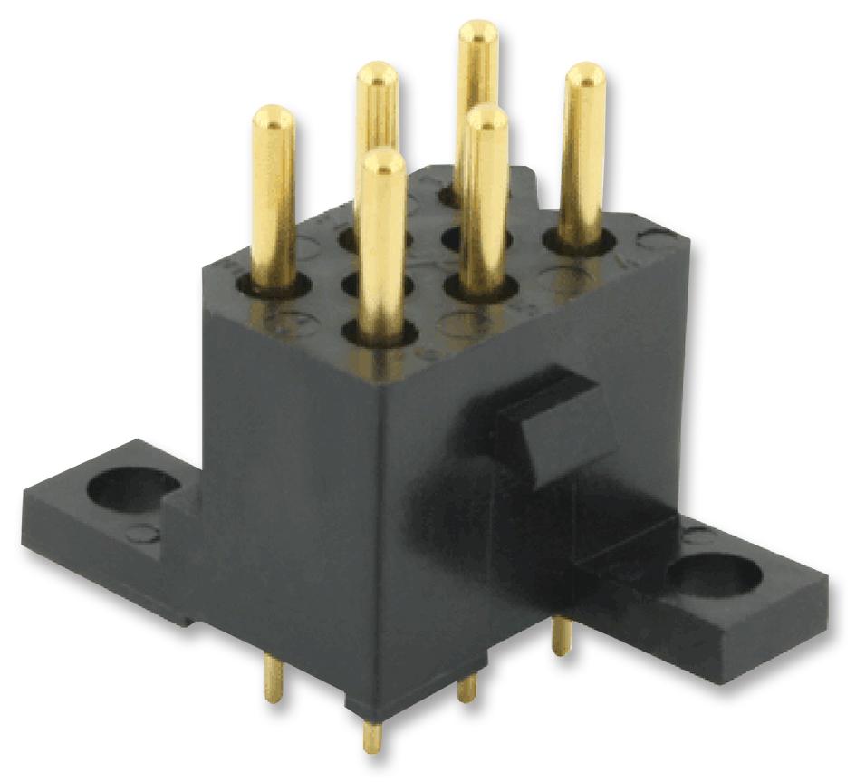 SMS6GE4 CONNECTOR, RECTANGULAR, PLUG, 6POS, PCB SOURIAU-SUNBANK / EATON