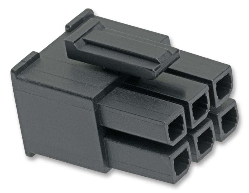 170001-0106 CONNECTOR HOUSING, RCPT, 6POS MOLEX