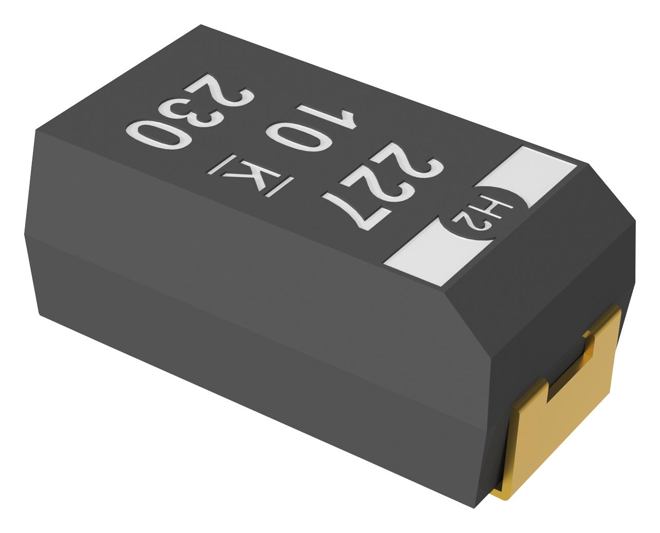 T500X107K016BG6110 CAP, 100UF, 16V, TANT, CASE X KEMET