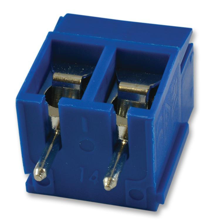 MA522-500M02 TERMINAL BLOCK, WIRE TO BRD, 2POS, 14AWG MULTICOMP