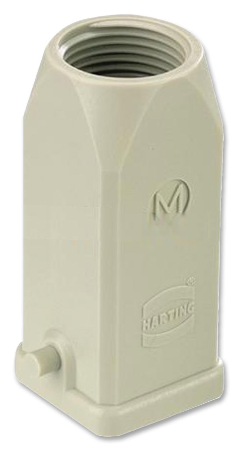 19 20 003 0420 HOOD, 3A, TOP ENTRY, POLYCARBONATE HARTING