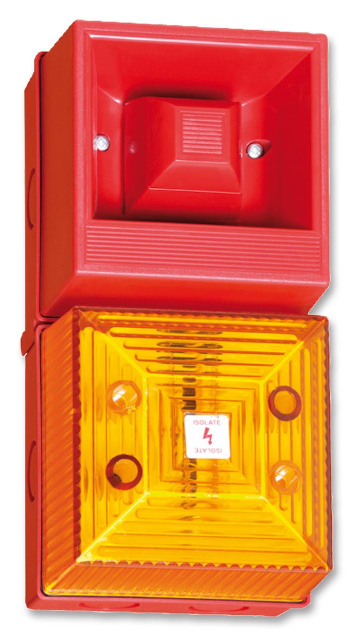YL40/D50/A/RN/WR SOUNDER/BEACON, 106DB, 24VDC, IP65 CLIFFORD AND SNELL