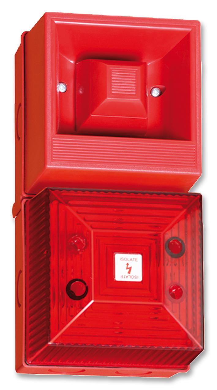 YL40/D50/R/RN/WR SOUNDER/BEACON, 106DB, 24VDC, IP65 CLIFFORD AND SNELL