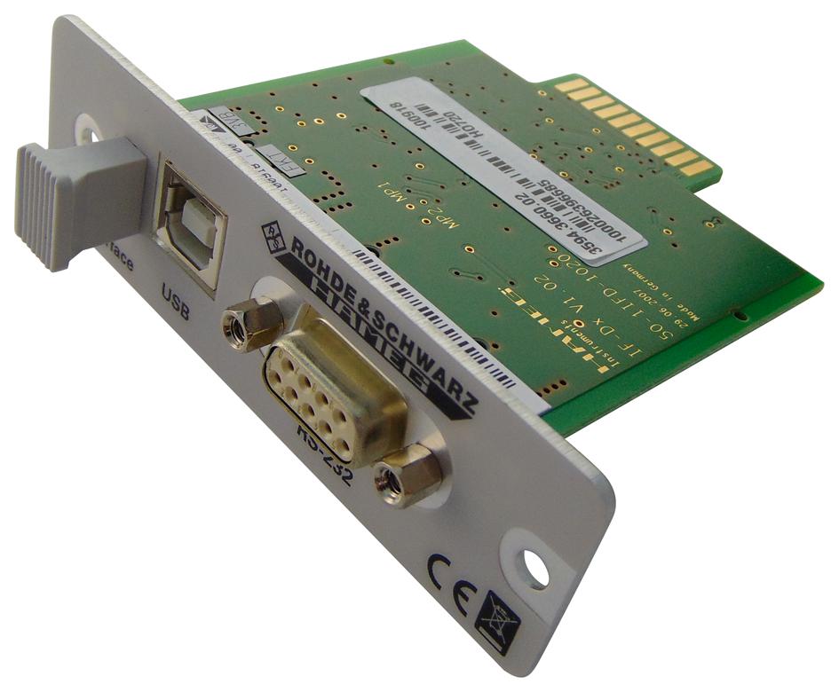 HO720 DUAL-INTERFACE CARD, USB AND RS-232 ROHDE & SCHWARZ