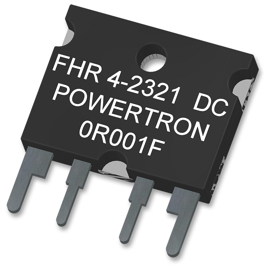 FHR 4-2321 0R001 S 1% Q RESISTOR, METAL FOIL, 0.001OHM, 3W, 1% POWERTRON