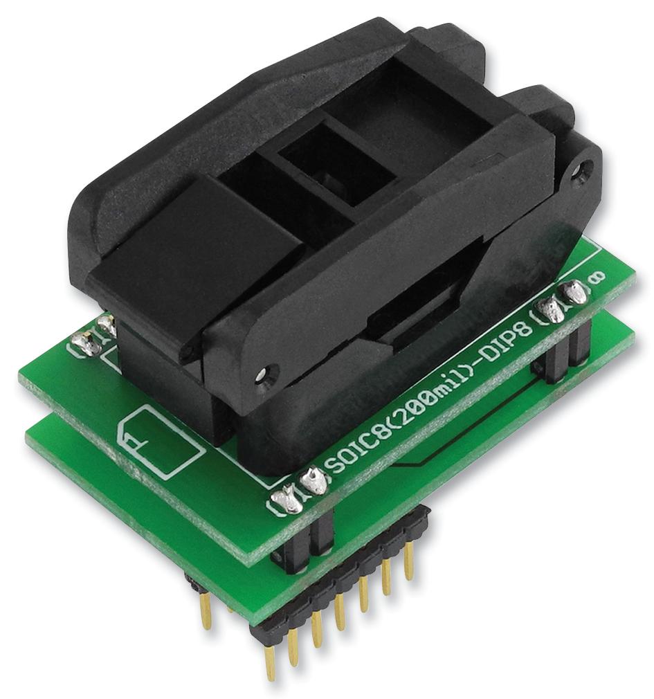SOIC8(200MIL)-DIP8 ADAPTOR, SOIC8 TO DIP8, PROGRAMMER BATRONIX