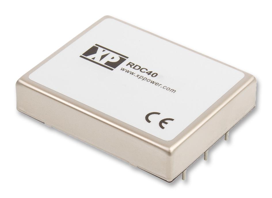 RDC40110D12 DC/DC CONVERTER, 40W, +/-12V, 1.65A XP POWER