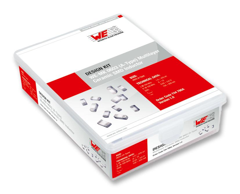 744786A KIT, 0603A WE-MK CERAMIC SMD INDUCTOR WURTH ELEKTRONIK