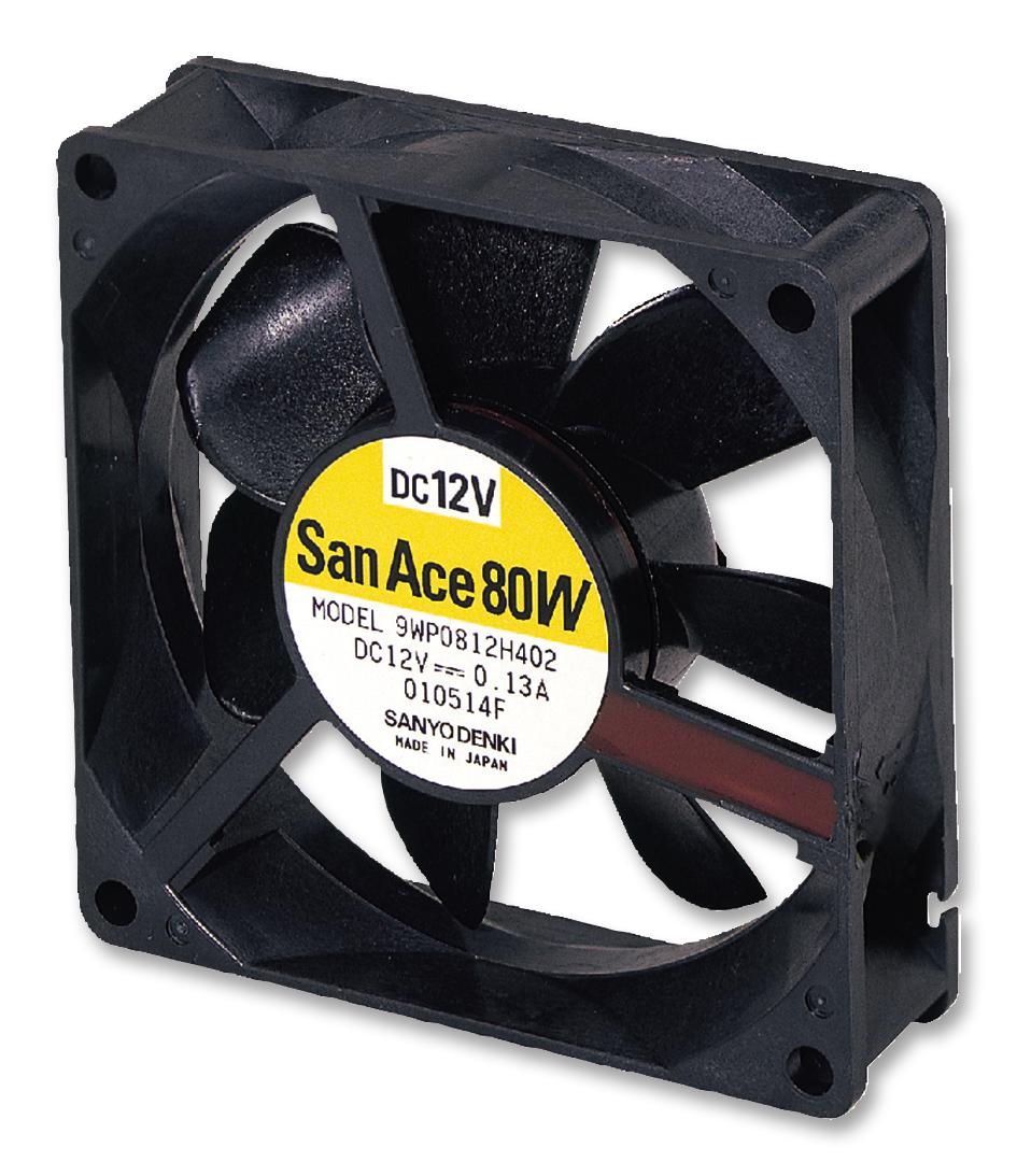 9WP0912F401 FAN, IP68 WATERPROOF 92X25MM 12VDC SANYO DENKI